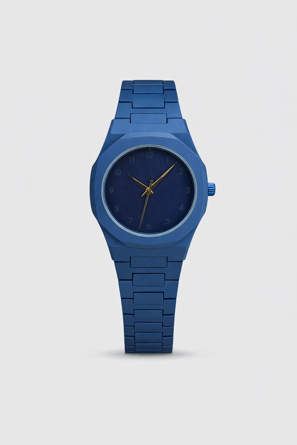 Arabic Aura Watch 2025 Black Modern Creative Design Waterproof Stainless Steel Chain Quartz Movement